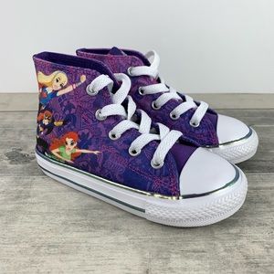 superhero high top converse